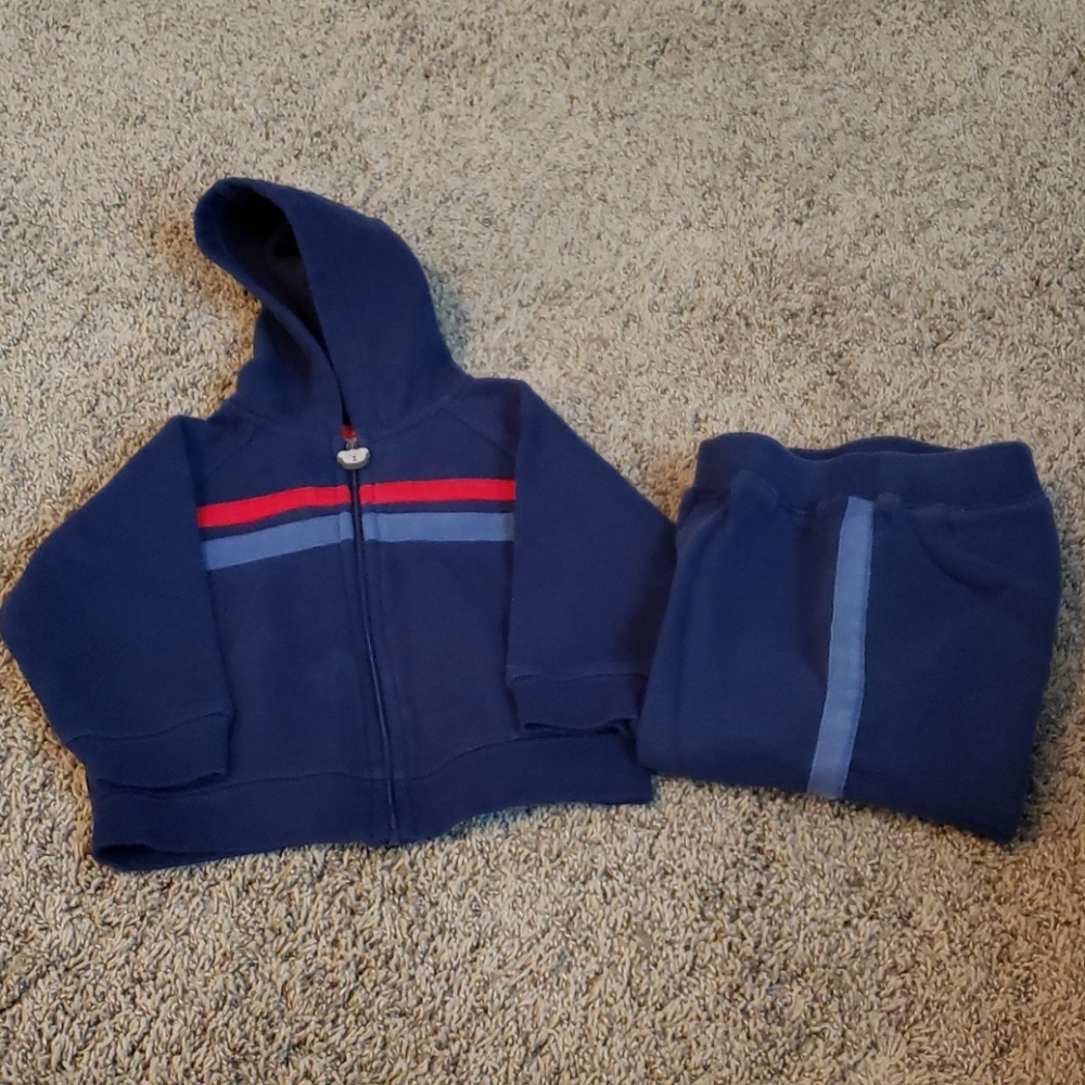 Navy Blue Hoodie and Sweats